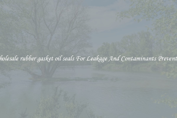 Wholesale rubber gasket oil seals For Leakage And Contaminants Prevention
