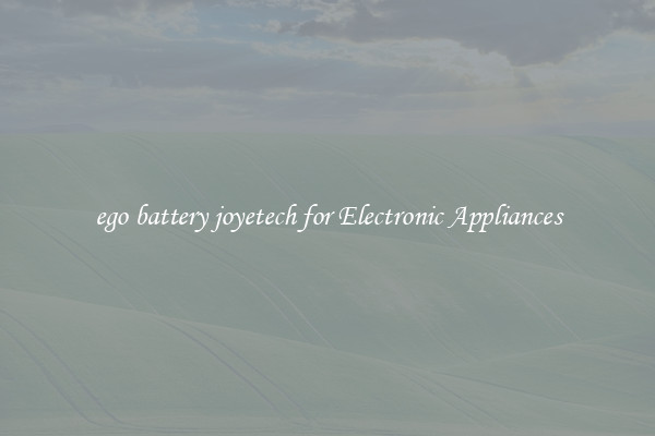 ego battery joyetech for Electronic Appliances
