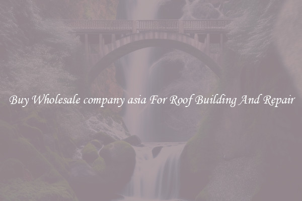 Buy Wholesale company asia For Roof Building And Repair
