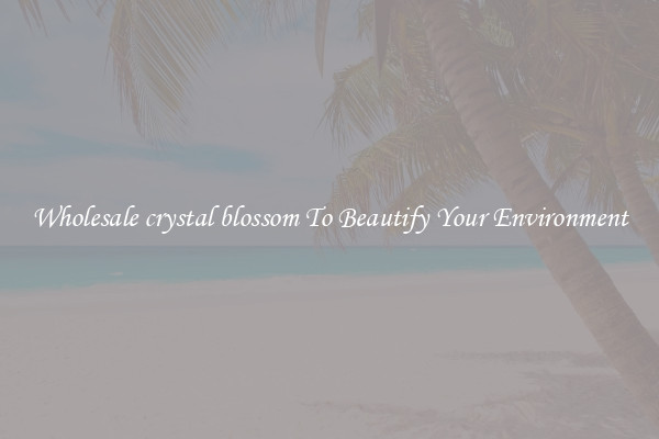 Wholesale crystal blossom To Beautify Your Environment