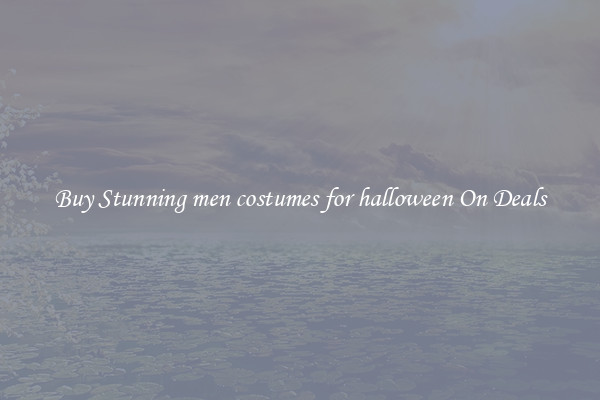 Buy Stunning men costumes for halloween On Deals