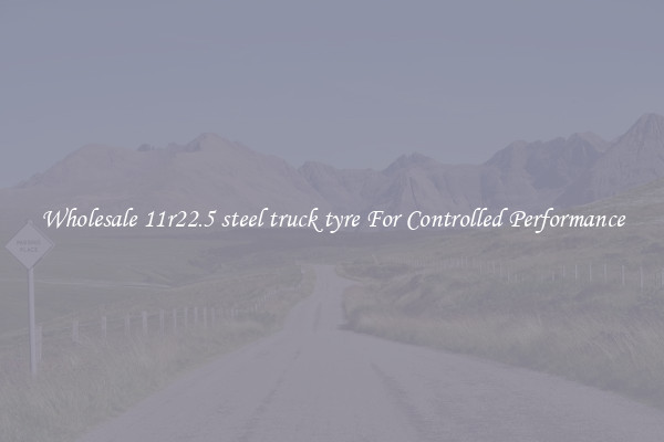 Wholesale 11r22.5 steel truck tyre For Controlled Performance