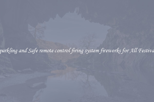 Sparkling and Safe remote control firing system fireworks for All Festivals