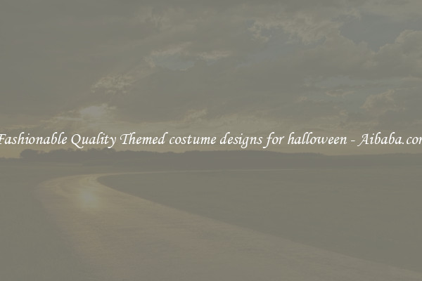 Fashionable Quality Themed costume designs for halloween - Aibaba.com