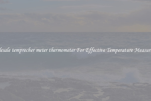Wholesale temprecher meter thermometer For Effective Temperature Measurement